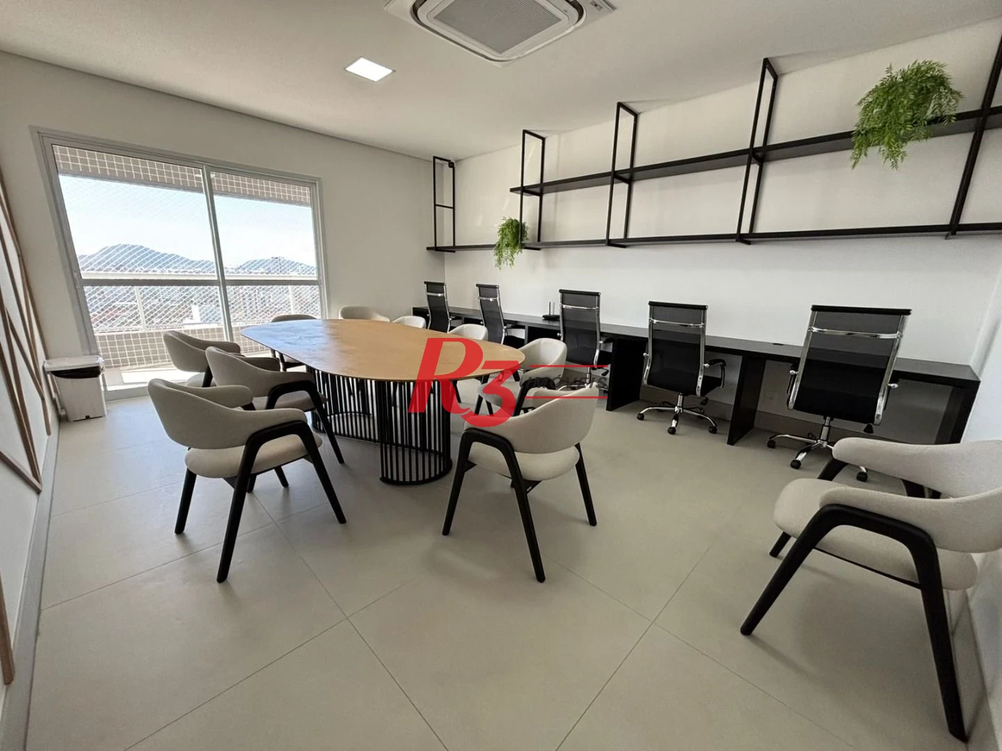 Apartamento mobiliado novo  com 2 suites lazer total para locação   por R$ 7.200/mês - Boqueirão - Santos/SP