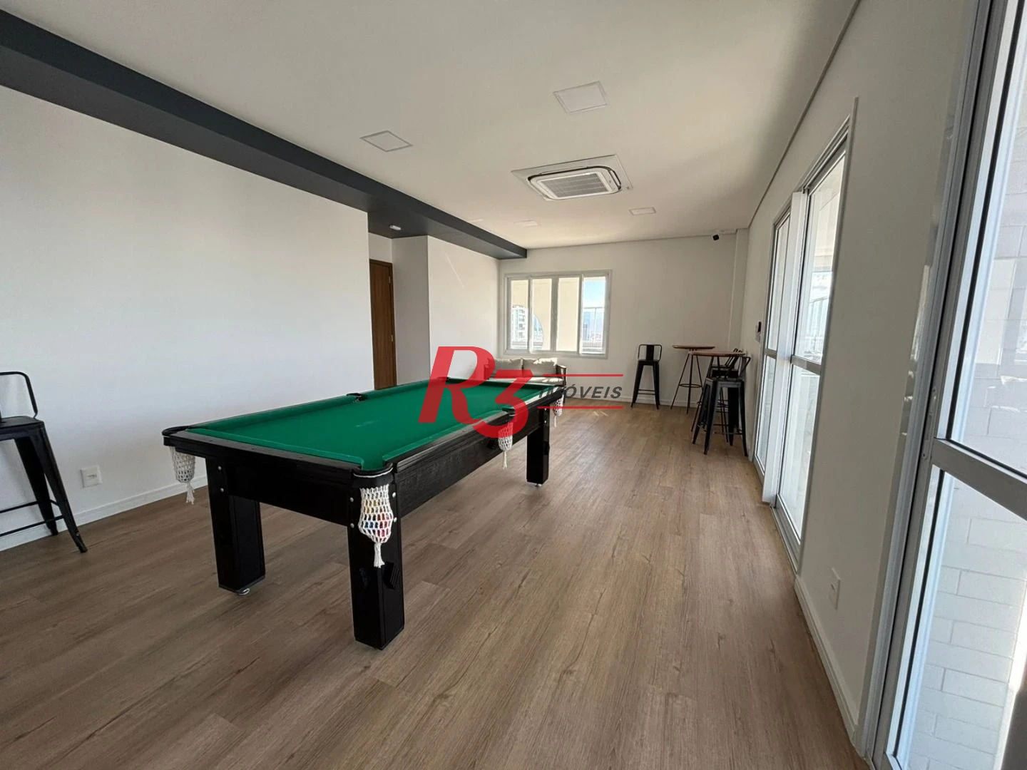Apartamento mobiliado novo  com 2 suites lazer total para locação   por R$ 7.200/mês - Boqueirão - Santos/SP