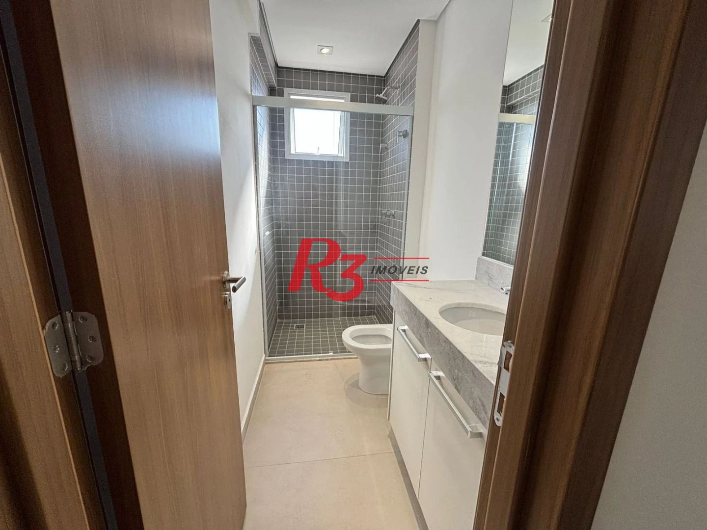Apartamento mobiliado novo  com 2 suites lazer total para locação   por R$ 7.200/mês - Boqueirão - Santos/SP