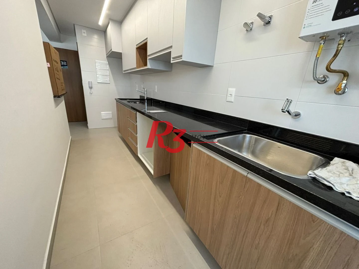 Apartamento mobiliado novo  com 2 suites lazer total para locação   por R$ 7.200/mês - Boqueirão - Santos/SP