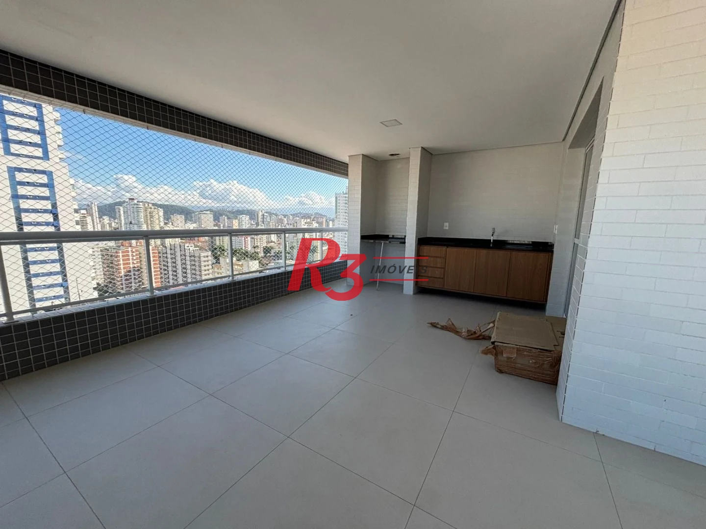 Apartamento mobiliado novo  com 2 suites lazer total para locação   por R$ 7.200/mês - Boqueirão - Santos/SP