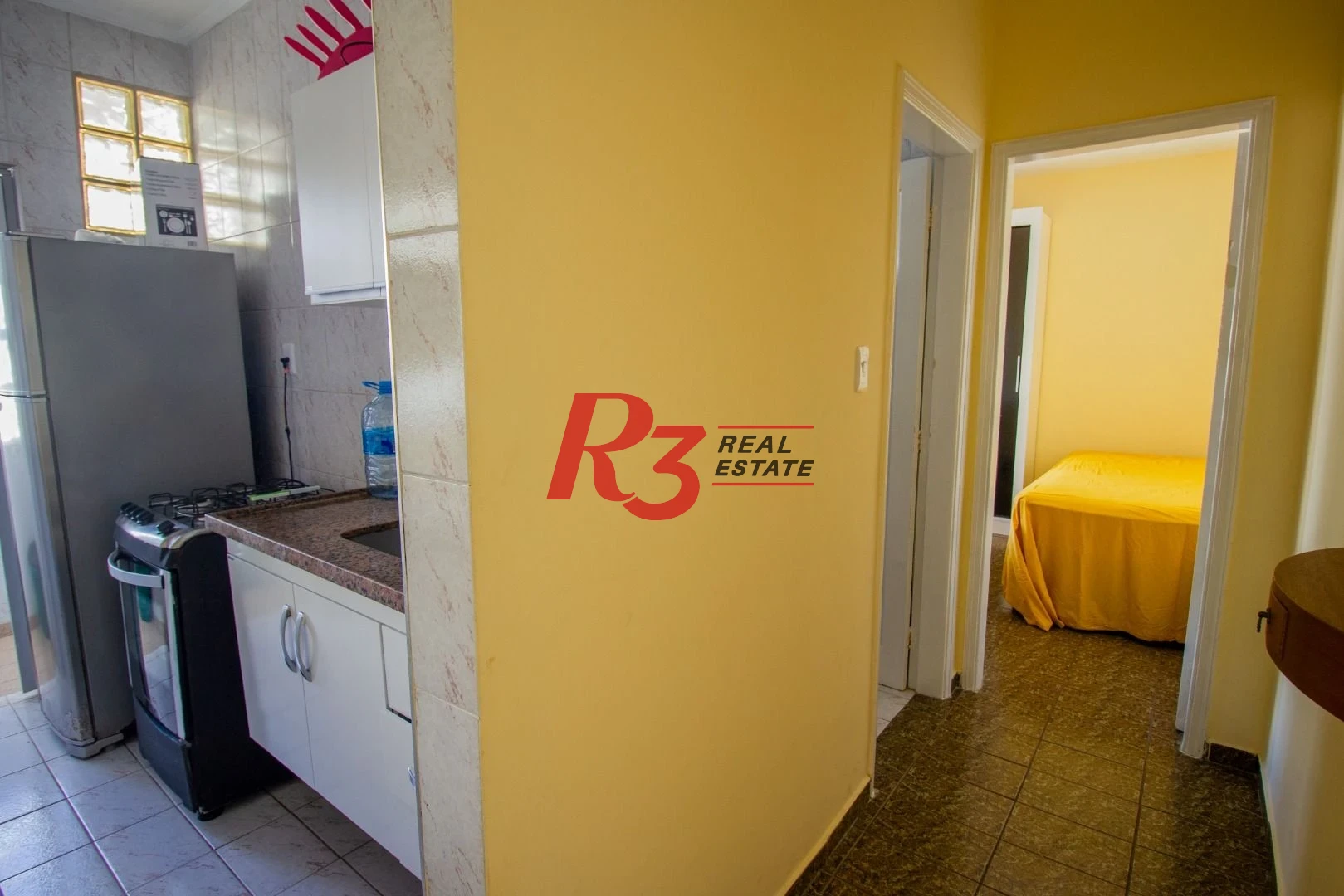 Apartamento com 1 dormitório à venda, 55 m² por R$ 315.000,00 - Pompéia - Santos/SP