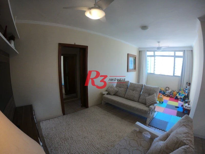 Apartamento com 2 dormitórios para alugar, 174 m² por R$ 6.200,00/mês - Boqueirão - Santos/SP