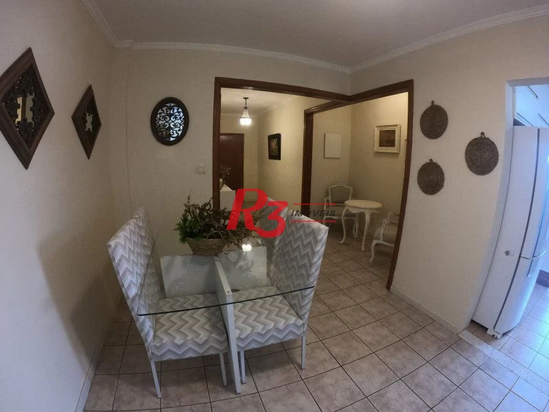 Apartamento com 2 dormitórios para alugar, 174 m² por R$ 6.200,00/mês - Boqueirão - Santos/SP