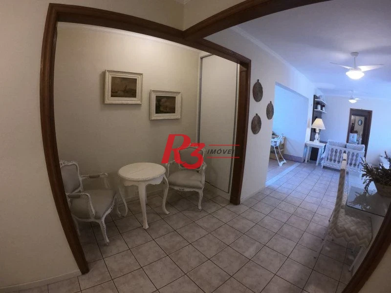 Apartamento com 2 dormitórios para alugar, 174 m² por R$ 6.200,00/mês - Boqueirão - Santos/SP
