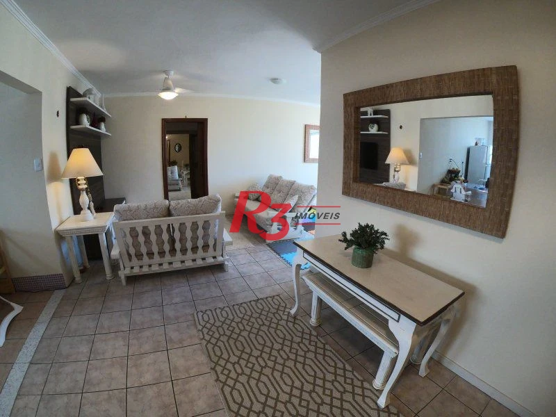 Apartamento com 2 dormitórios para alugar, 174 m² por R$ 6.200,00/mês - Boqueirão - Santos/SP