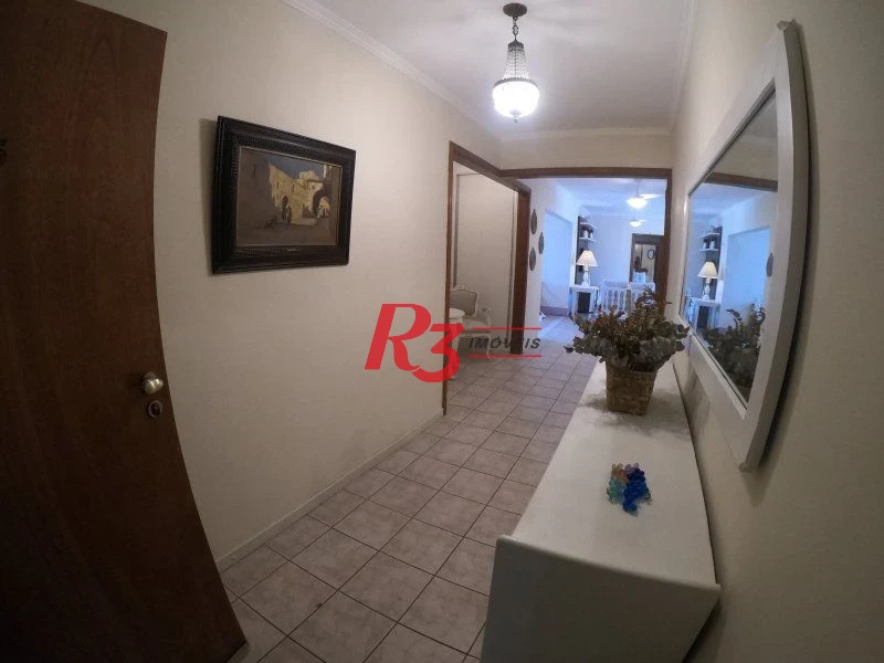 Apartamento com 2 dormitórios para alugar, 174 m² por R$ 6.200,00/mês - Boqueirão - Santos/SP