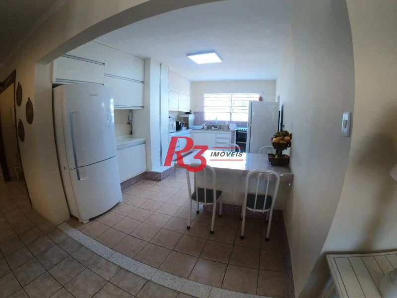 Apartamento com 2 dormitórios para alugar, 174 m² por R$ 6.200,00/mês - Boqueirão - Santos/SP
