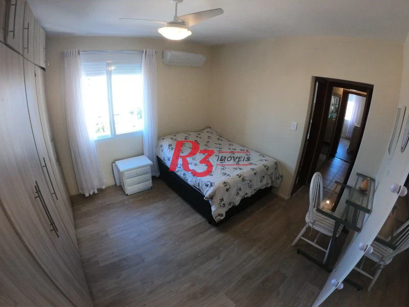 Apartamento com 2 dormitórios para alugar, 174 m² por R$ 6.200,00/mês - Boqueirão - Santos/SP