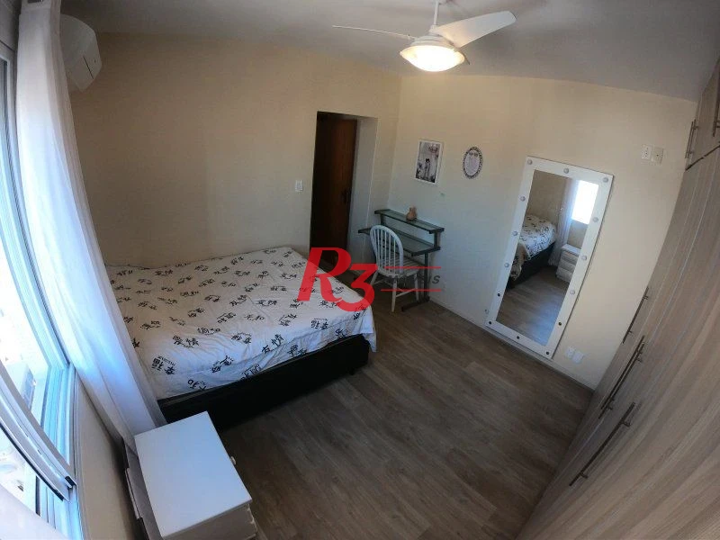 Apartamento com 2 dormitórios para alugar, 174 m² por R$ 6.200,00/mês - Boqueirão - Santos/SP