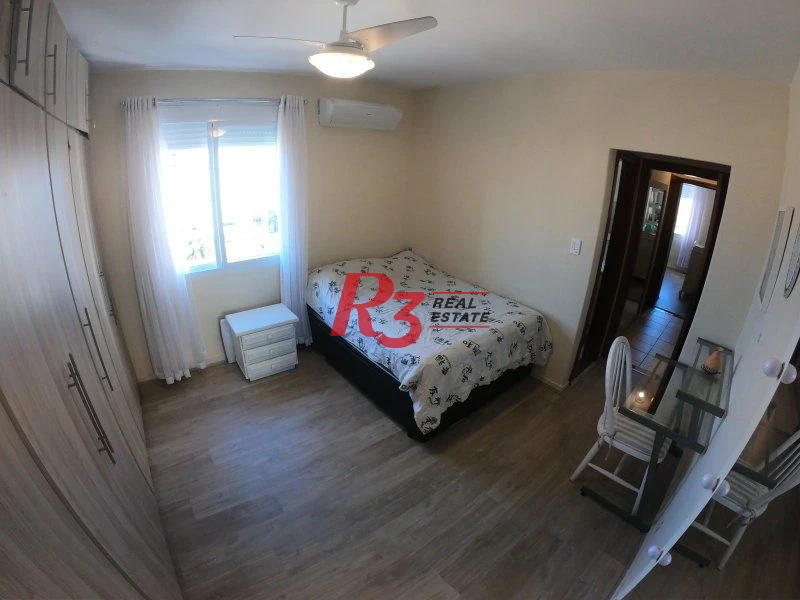 Apartamento com 2 dormitórios para alugar, 174 m² por R$ 6.500,00/mês - Boqueirão - Santos/SP