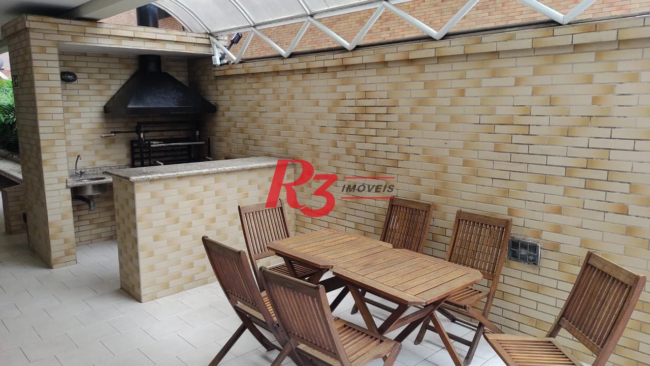 Apartamento Garden com 3 dormitórios à venda, 205 m² por R$ 2.350.000,00 - Gonzaga - Santos/SP