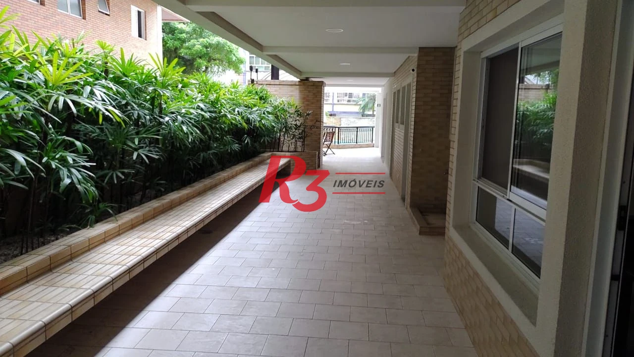 Apartamento Garden com 3 dormitórios à venda, 205 m² por R$ 2.350.000,00 - Gonzaga - Santos/SP