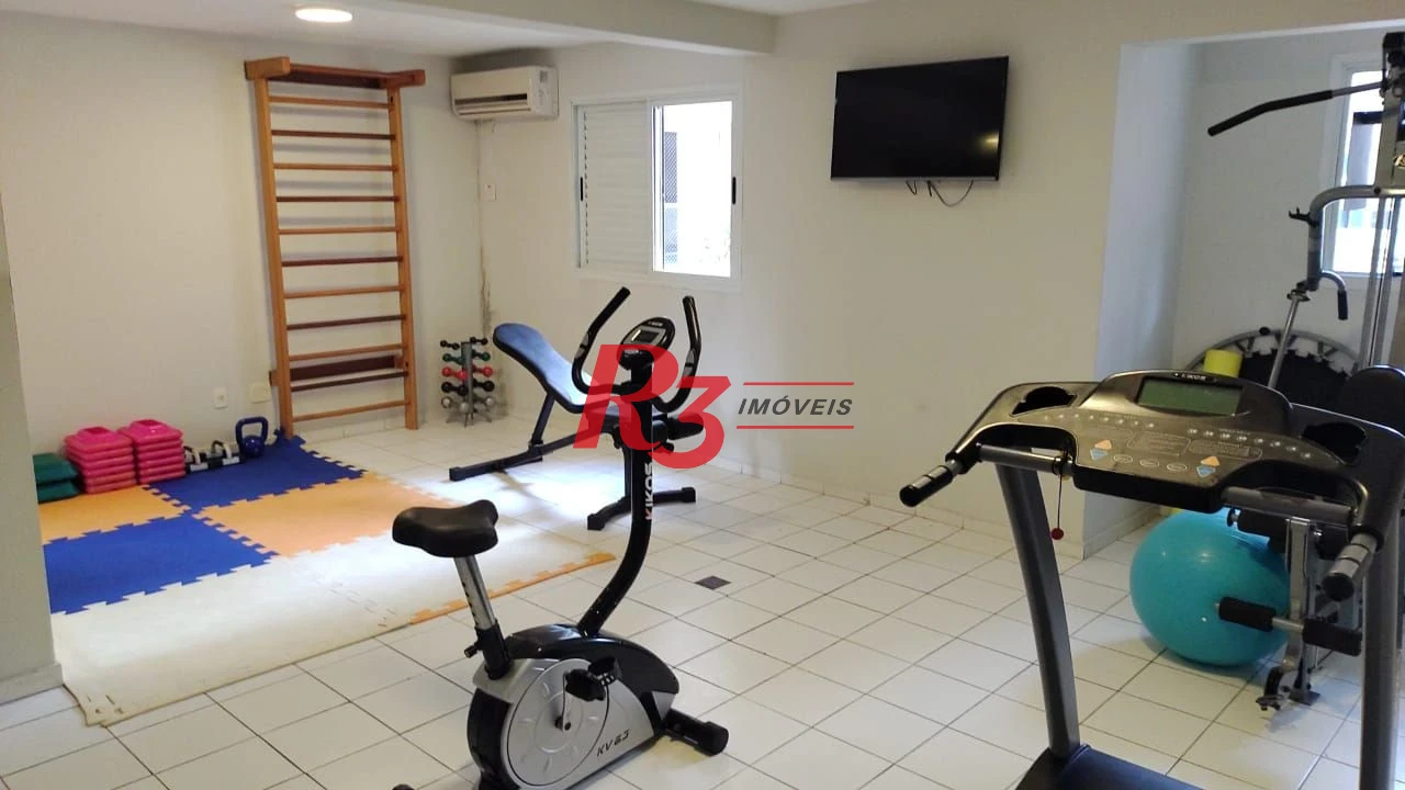 Apartamento Garden com 3 dormitórios à venda, 205 m² por R$ 2.350.000,00 - Gonzaga - Santos/SP