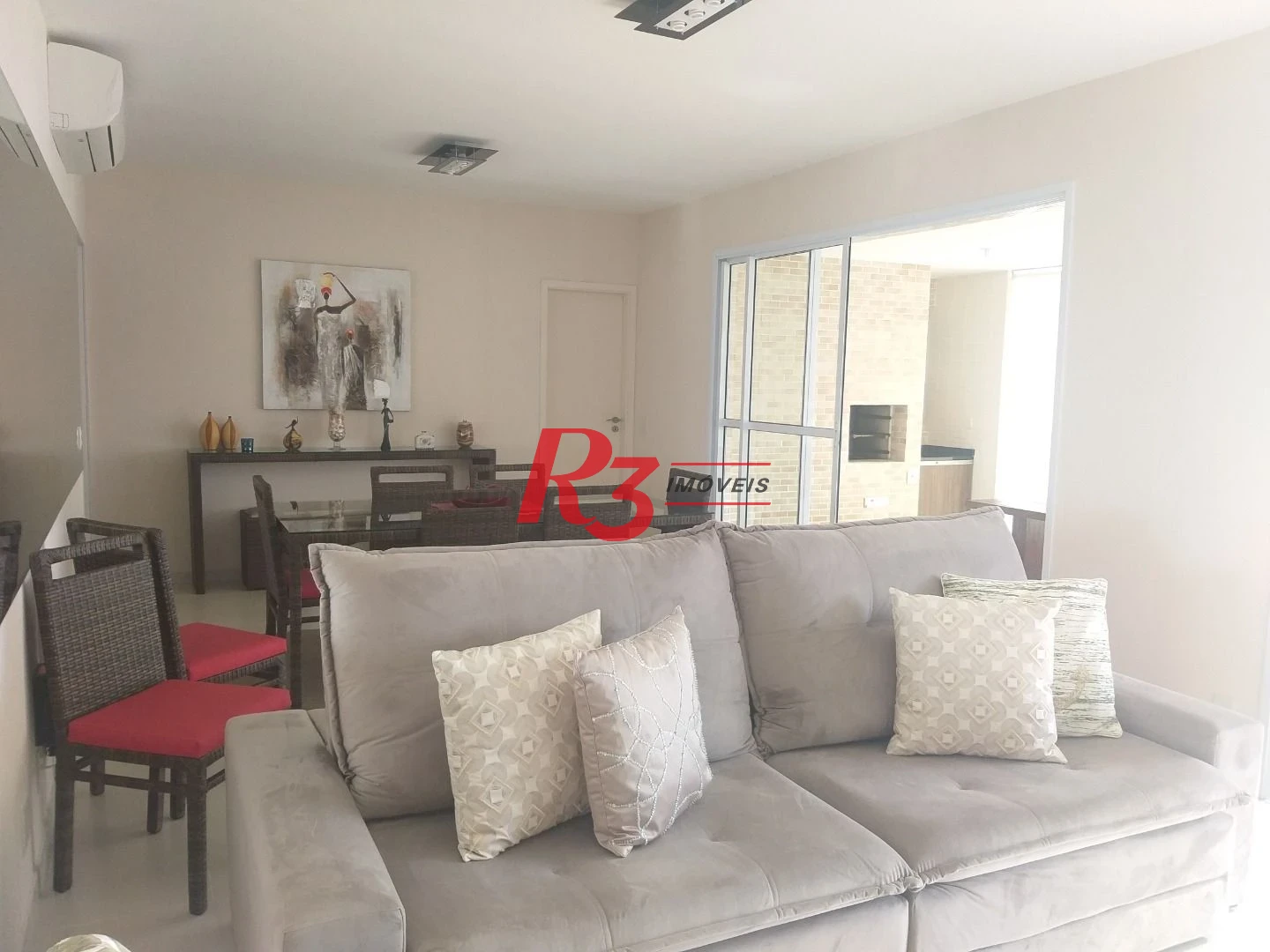 Apartamento com 3 dormitórios à venda, 158 m² por R$ 1.050.000,00 - Enseada - Guarujá/SP