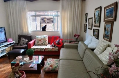 Apartamento com 3 dormitórios à venda, 120 m² por R$ 795.000,00 - José Menino - Santos/SP