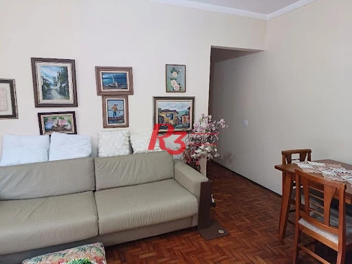 Apartamento com 3 dormitórios à venda, 120 m² por R$ 795.000,00 - José Menino - Santos/SP