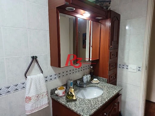 Apartamento com 3 dormitórios à venda, 120 m² por R$ 795.000,00 - José Menino - Santos/SP