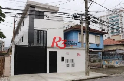 Casa com 2 dormitórios à venda, 90 m² por R$ 605.000,00 - Campo Grande - Santos/SP