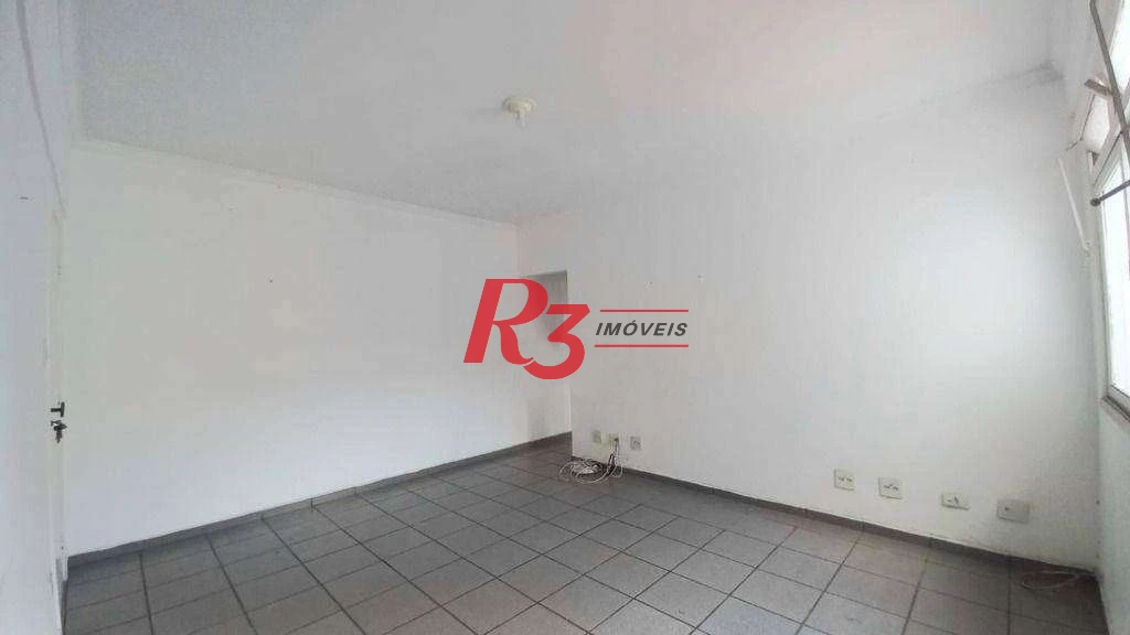 Apartamento amplo de 1 quarto à venda no Centro de São Vicente.
