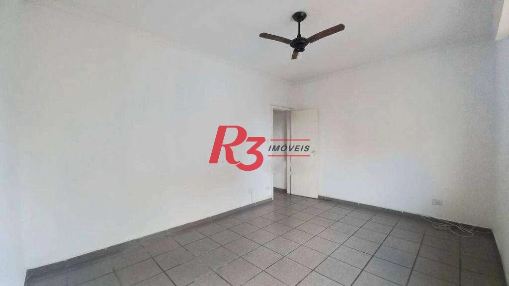 Apartamento amplo de 1 quarto à venda no Centro de São Vicente.