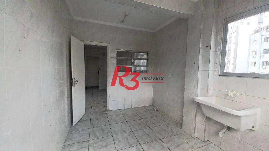 Apartamento amplo de 1 quarto à venda no Centro de São Vicente.