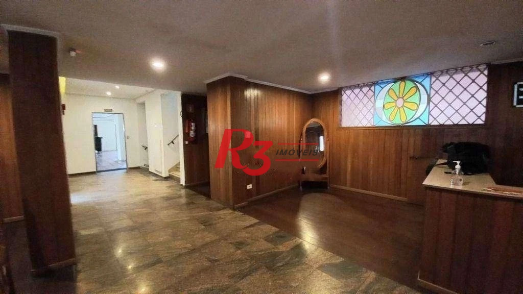 Apartamento amplo de 1 quarto à venda no Centro de São Vicente.