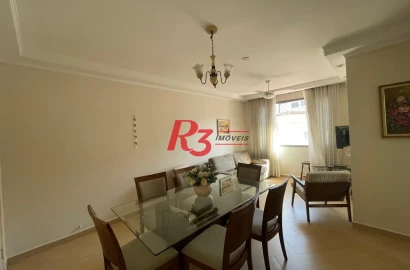 Apartamento com 2 dormitórios à venda, 116 m² por R$ 620.000,00 - Ponta da Praia - Santos/SP