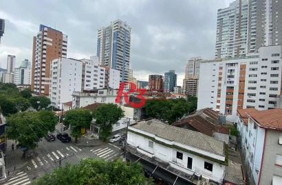 Apartamento com 4 dormitórios à venda, 184 m² por R$ 900.000,00 - Gonzaga - Santos/SP
