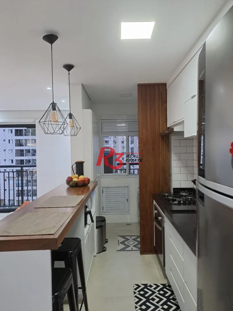 Apartamento à venda, 64 m² por R$ 689.000,00 - Marapé - Santos/SP