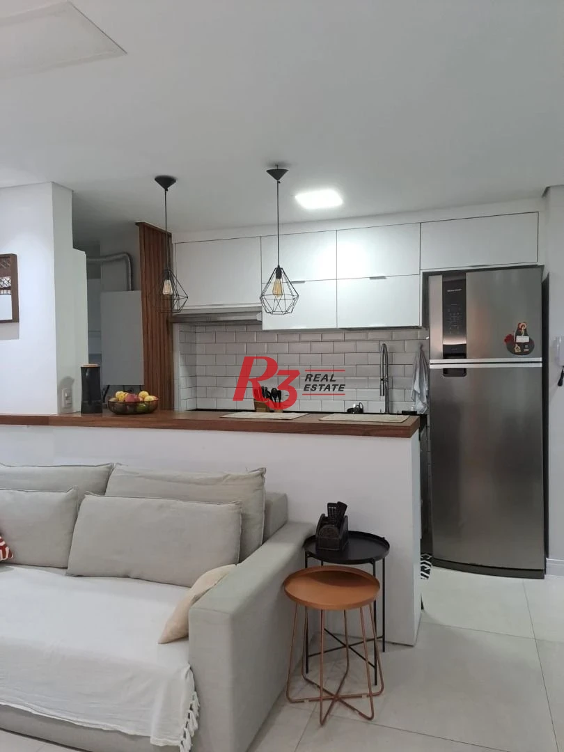 Apartamento à venda, 64 m² por R$ 689.000,00 - Marapé - Santos/SP