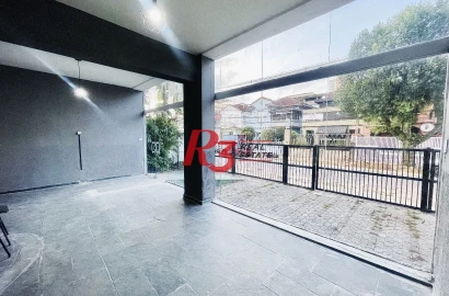 Casa, 380 m² - venda por R$ 3.400.000,00 ou aluguel por R$ 17.000,00/mês - Boqueirão - Santos/SP