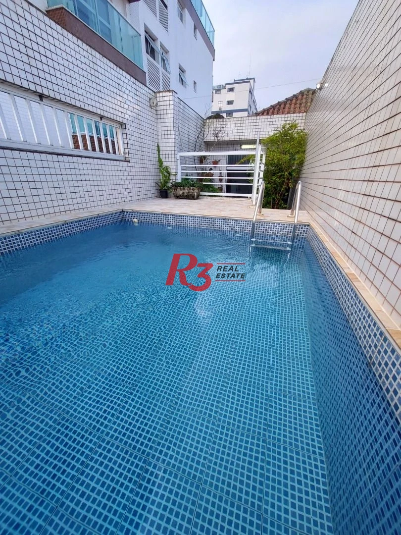 Casa com 3 dormitórios à venda, 228 m² por R$ 1.300.000,00 - Aparecida - Santos/SP