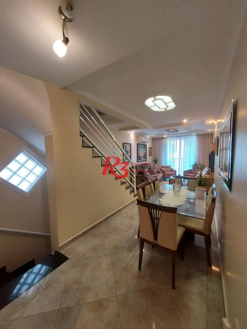 Casa com 4 dormitórios à venda, 228 m² por R$ 1.200.000,00 - Aparecida - Santos/SP