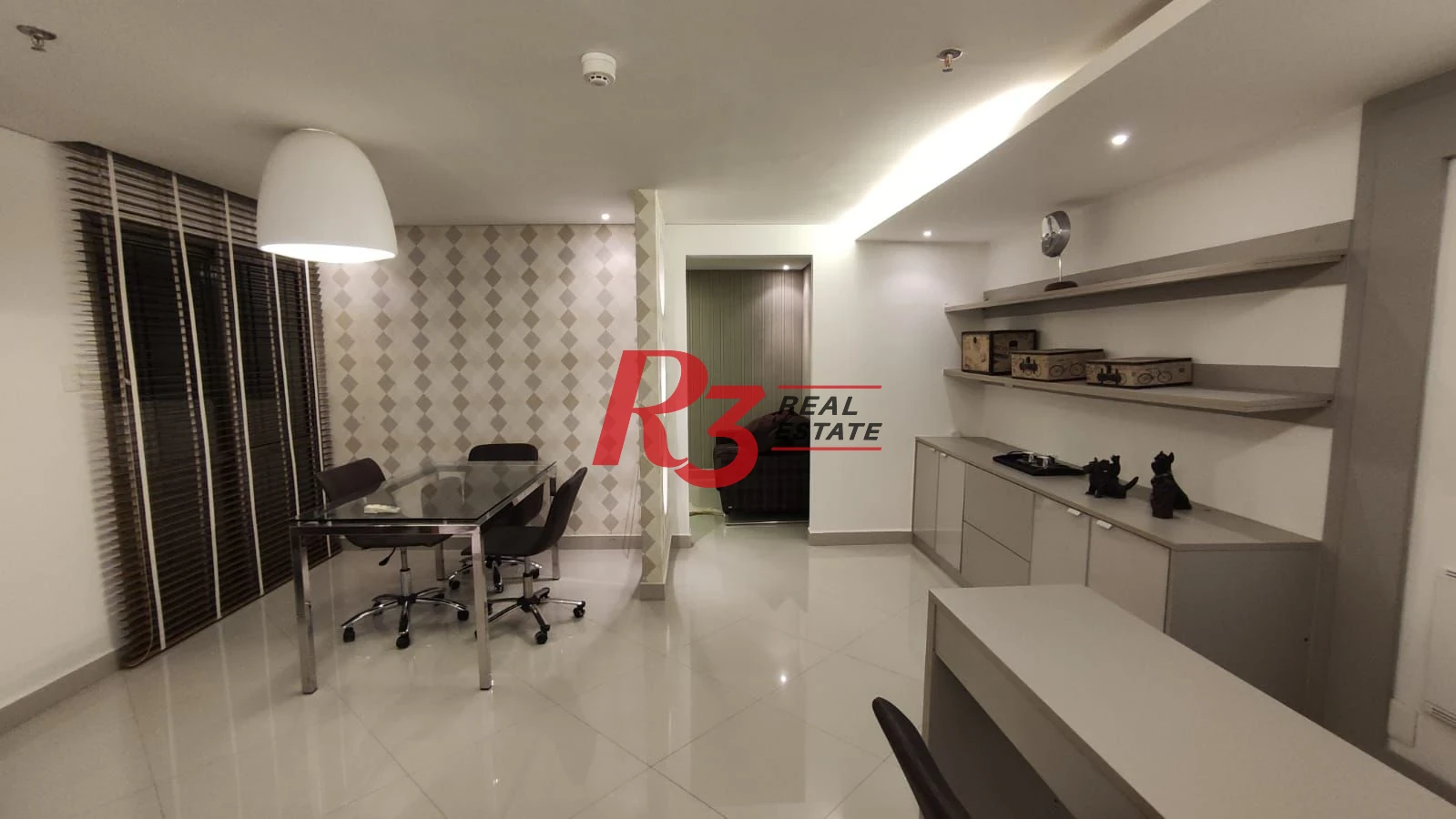 Sala para alugar, 50 m² por R$ 3.500,00/mês - Marapé - Santos/SP