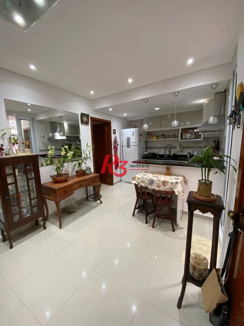 Apartamento à venda, 66 m² por R$ 550.000,00 - Gonzaga - Santos/SP