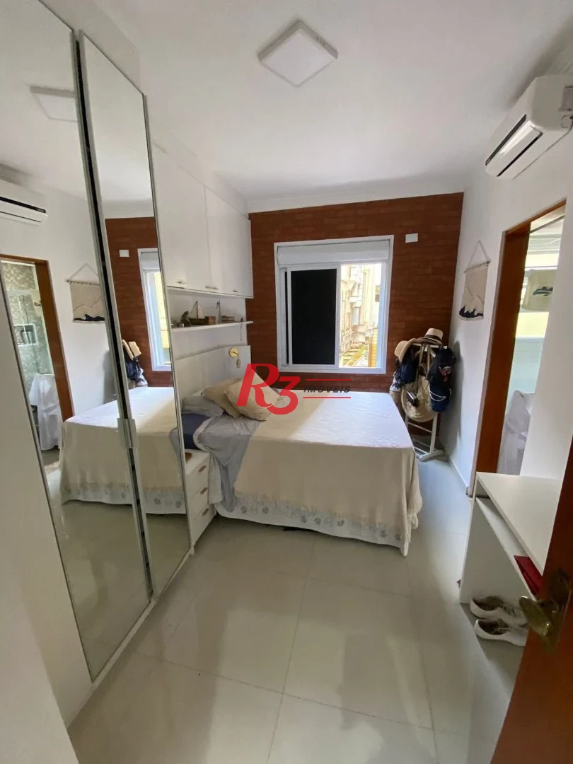 Apartamento à venda, 66 m² por R$ 550.000,00 - Gonzaga - Santos/SP