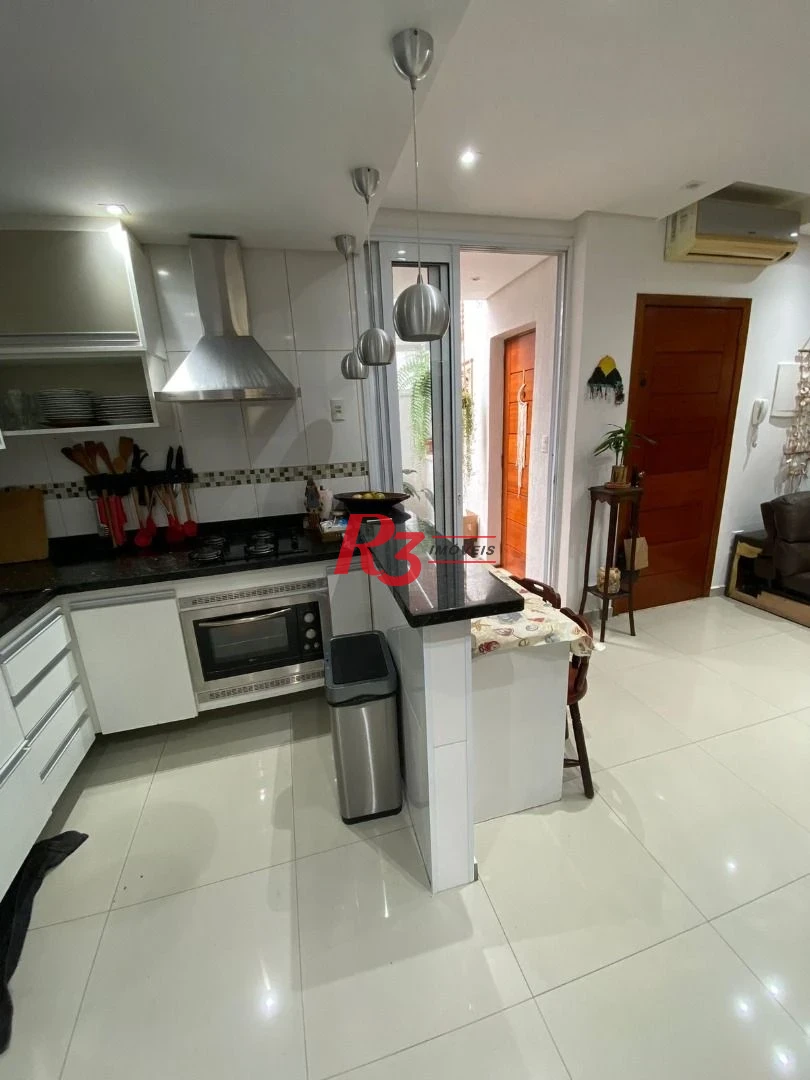 Apartamento à venda, 66 m² por R$ 550.000,00 - Gonzaga - Santos/SP