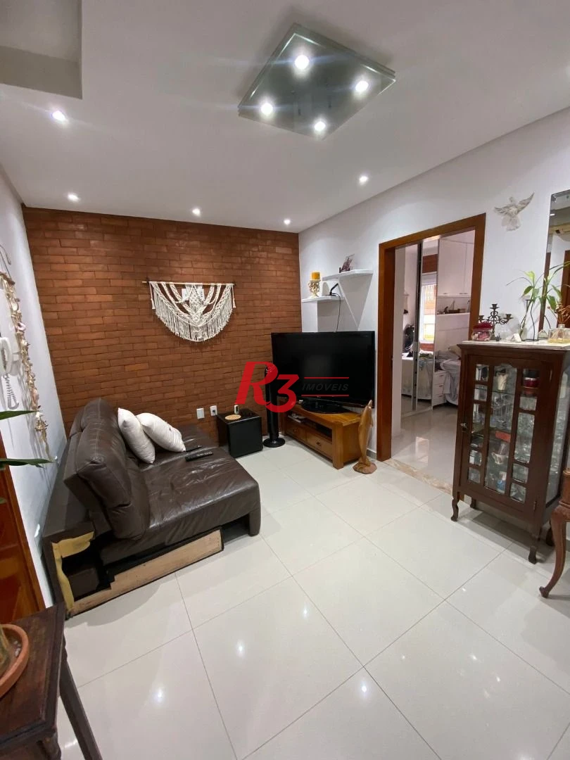 Apartamento à venda, 66 m² por R$ 550.000,00 - Gonzaga - Santos/SP