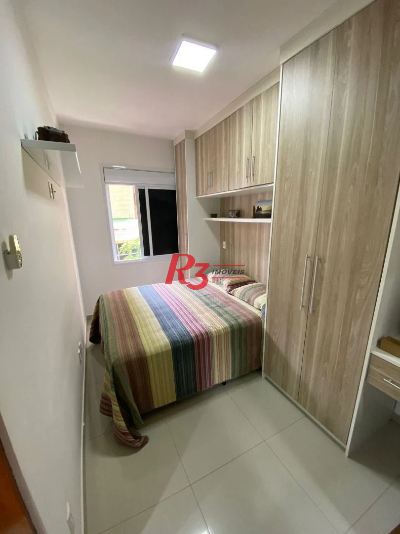 Apartamento à venda, 66 m² por R$ 550.000,00 - Gonzaga - Santos/SP