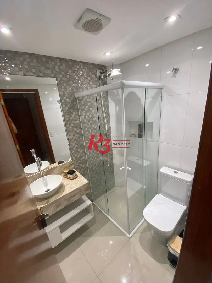 Apartamento à venda, 66 m² por R$ 550.000,00 - Gonzaga - Santos/SP