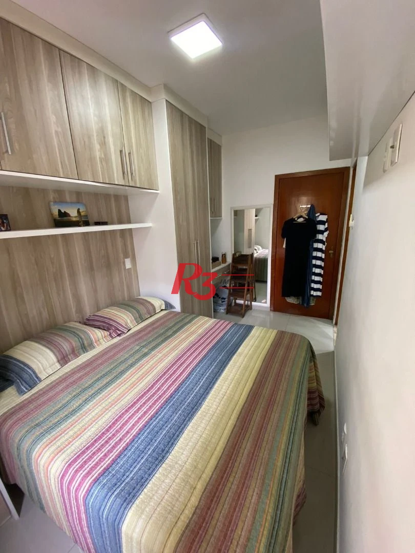 Apartamento à venda, 66 m² por R$ 550.000,00 - Gonzaga - Santos/SP