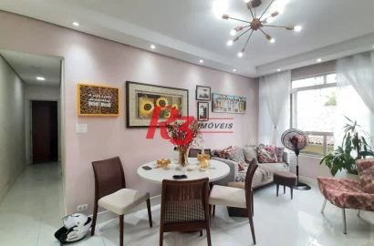 Apartamento à venda, 87 m² por R$ 640.000,00 - Ponta da Praia - Santos/SP