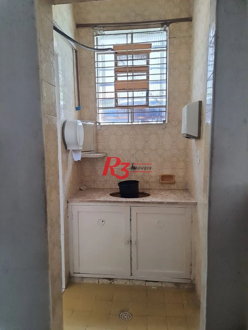 Sala para alugar, 275 m² por R$ 4.500,00/mês - Centro - Santos/SP