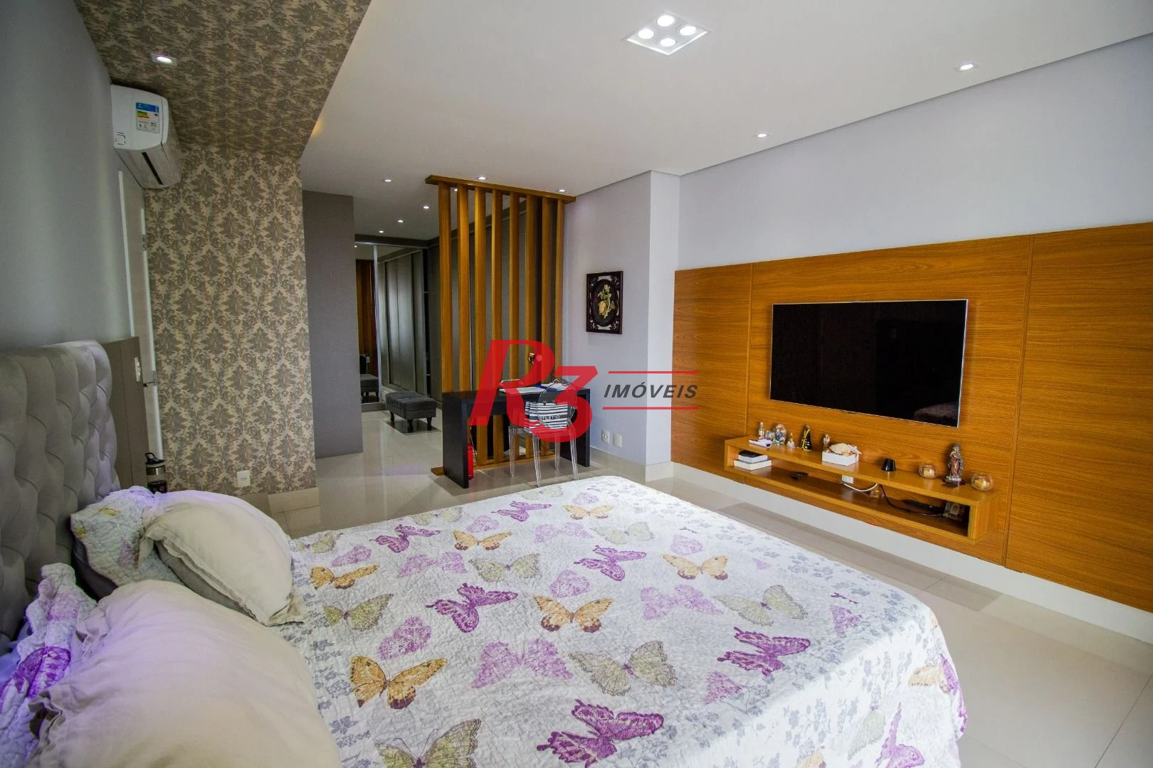 Apartamento com 1 dormitório à venda, 106 m² por R$ 1.650.000,00 - Aparecida - Santos/SP