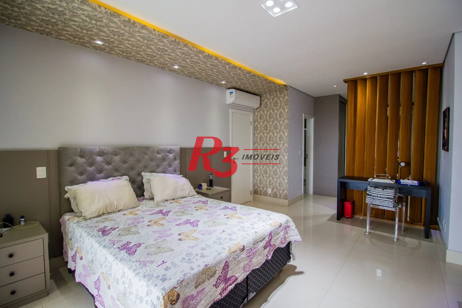 Apartamento com 1 dormitório à venda, 106 m² por R$ 1.650.000,00 - Aparecida - Santos/SP