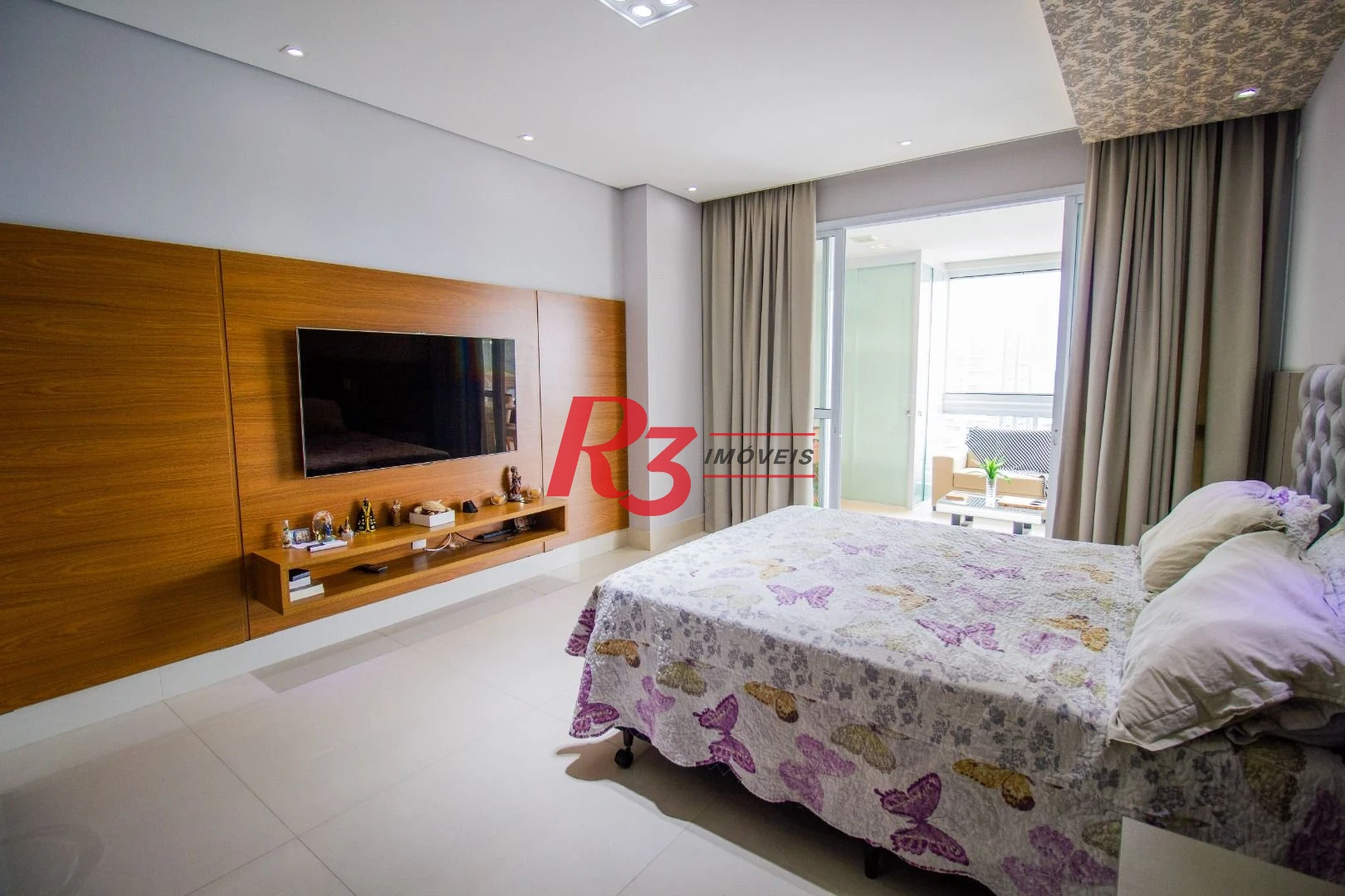 Apartamento com 1 dormitório à venda, 106 m² por R$ 1.650.000,00 - Aparecida - Santos/SP