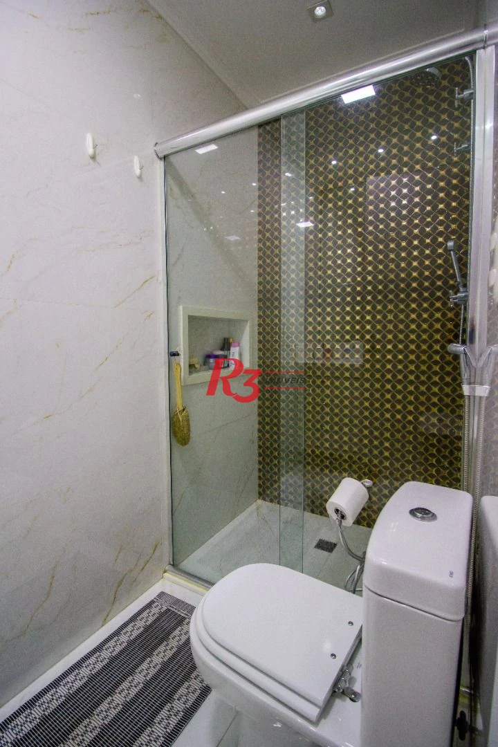 Apartamento com 1 dormitório à venda, 106 m² por R$ 1.650.000,00 - Aparecida - Santos/SP