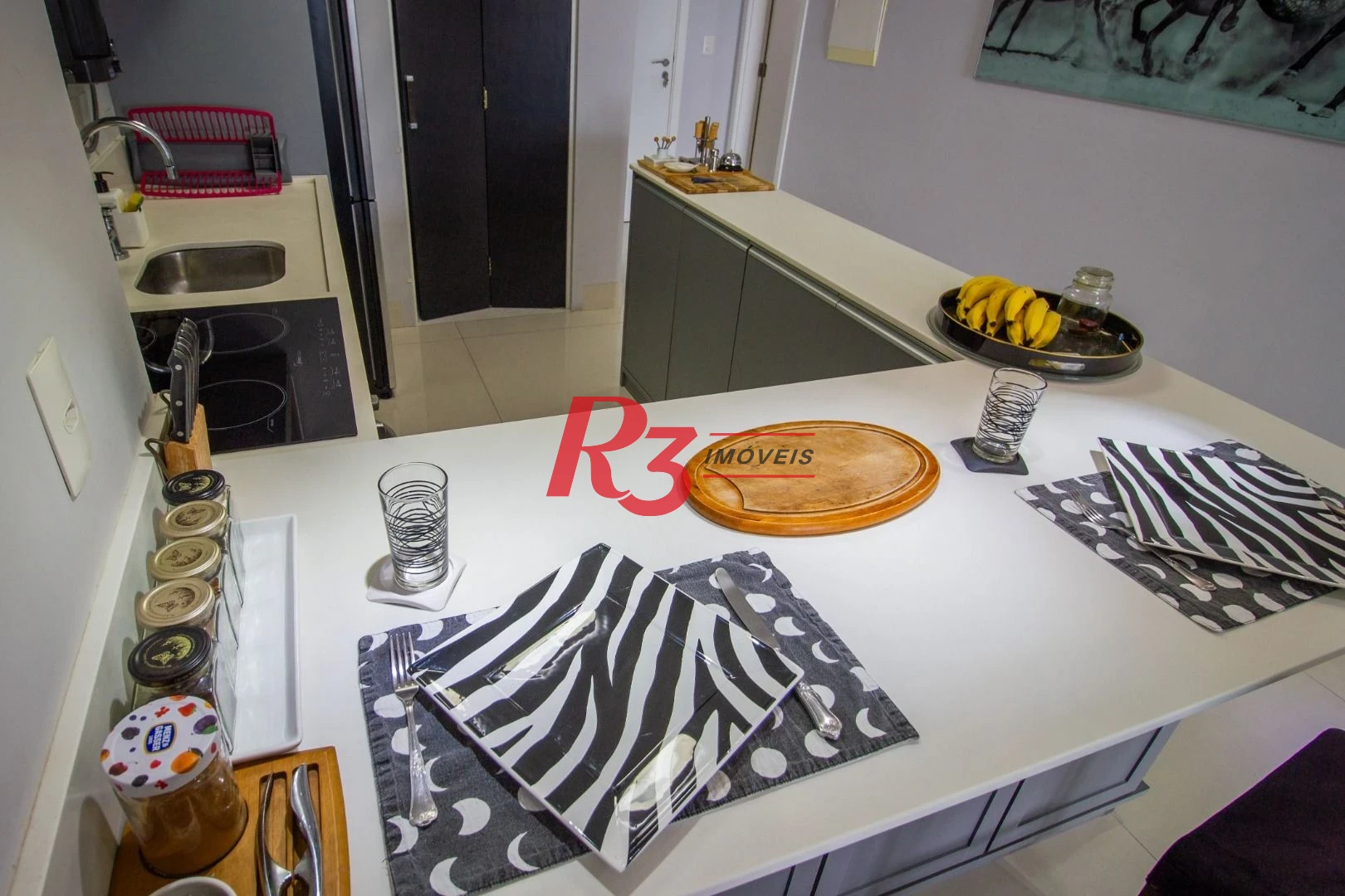 Apartamento com 1 dormitório à venda, 106 m² por R$ 1.650.000,00 - Aparecida - Santos/SP