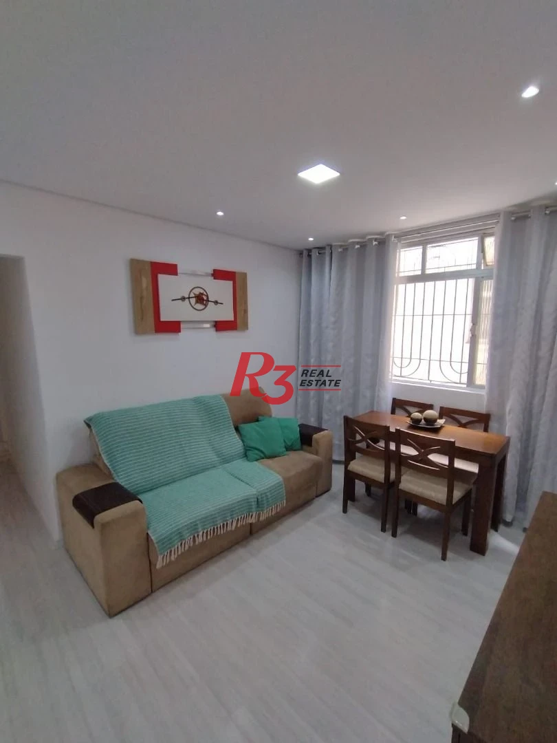 Apartamento com 2 dormitórios à venda, 76 m² por R$ 310.000,00 - Marapé - Santos/SP